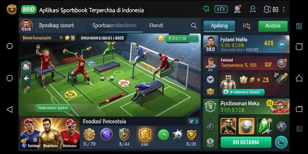Tangkapan layar dari gameplay menarik Sportsbook 88ID.
