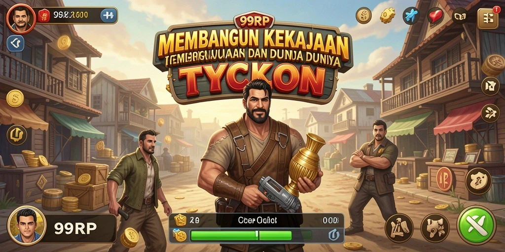 Screenshot gameplay 99RP menampilkan proses membangun bisnis yang realistis.