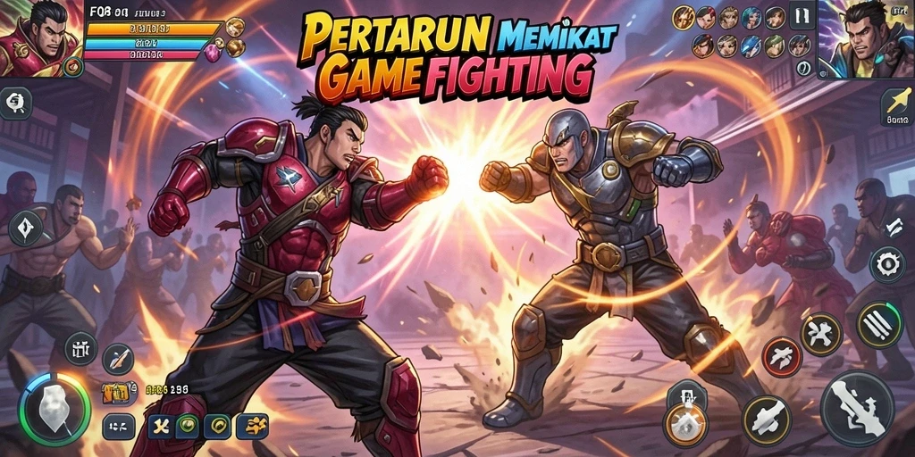 Screenshot gameplay F08 menampilkan aksi pertarungan yang mendebarkan.