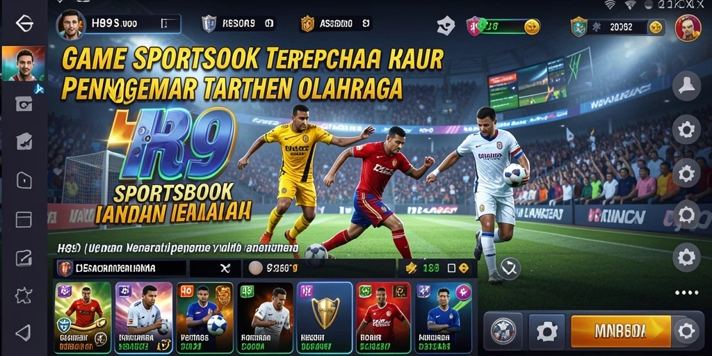 Tangkapan layar H89 yang menunjukkan tampilan taruhan olahraga yang menarik.