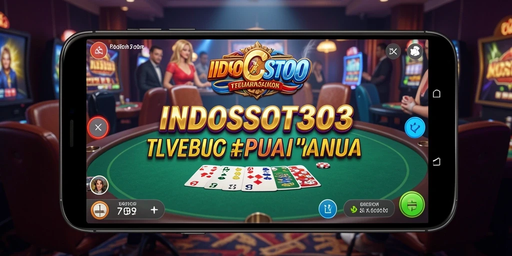 Tampilan gameplay Live Casino yang menarik dari INDOSLOT303.