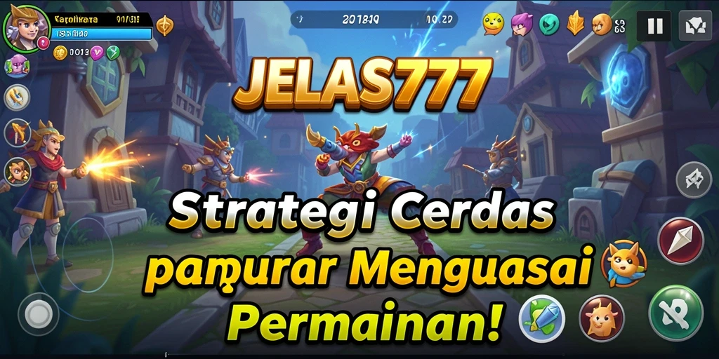Tampilan gameplay JELAS777 yang menarik dan penuh strategi.