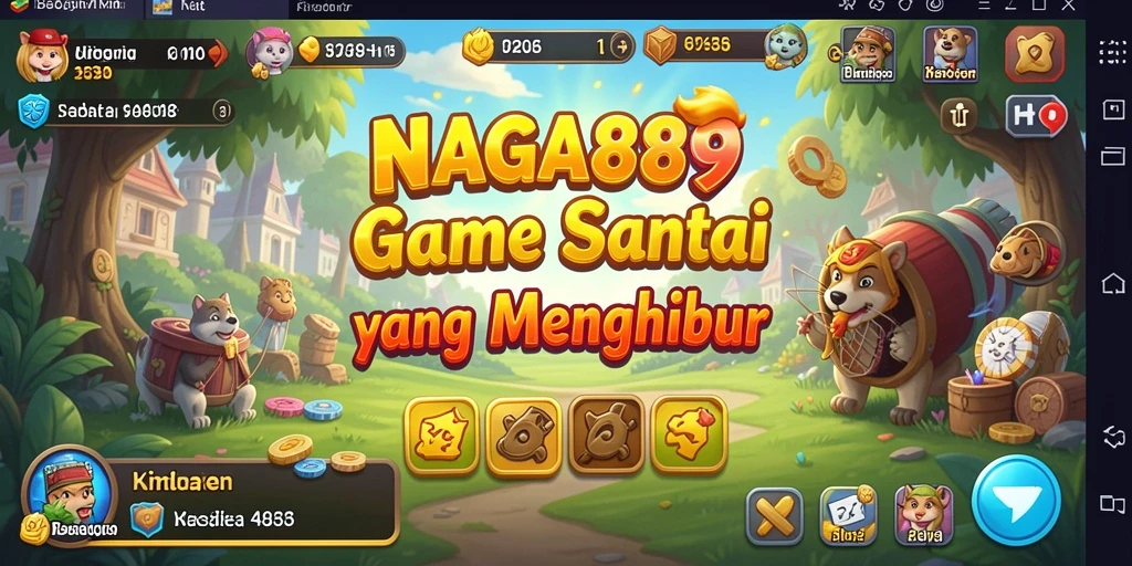 Tampilan gameplay NAGA889 yang menarik dan dinamis.