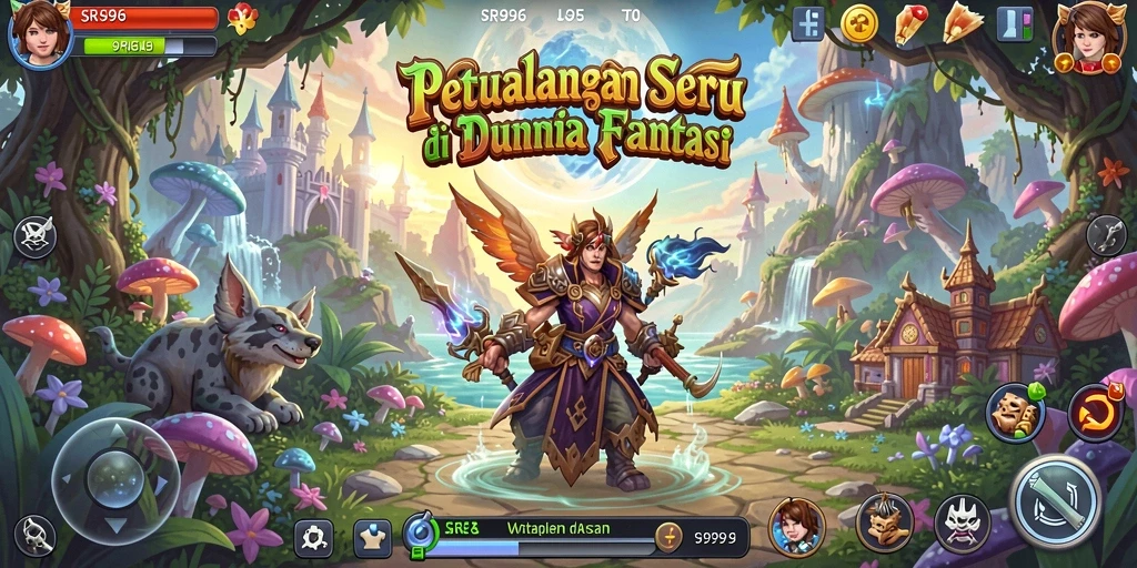 Screenshot dari gameplay SR996 yang menampilkan suasana petualangan yang mendebarkan.