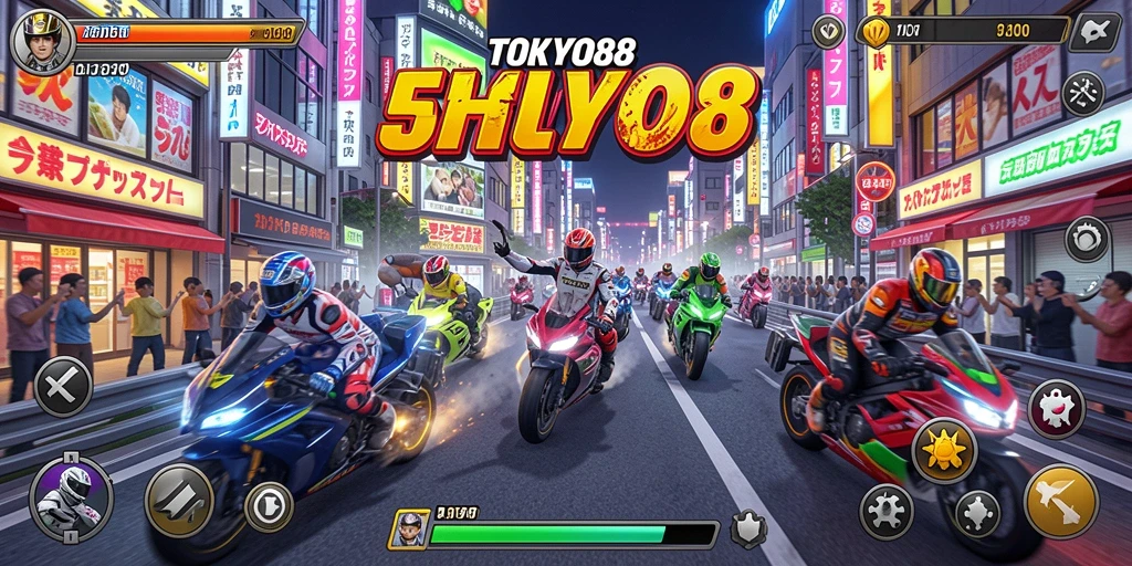 Gameplay Racing penuh aksi dan grafis menakjubkan di TOKYO88.